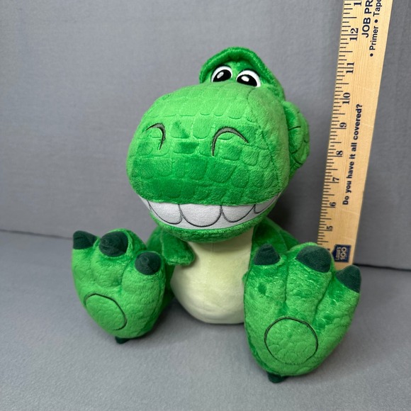 Disney‎ Pixar Toy Story Rex the Dinosaur Plush Stuffed Animal Toy Green - Picture 6 of 6